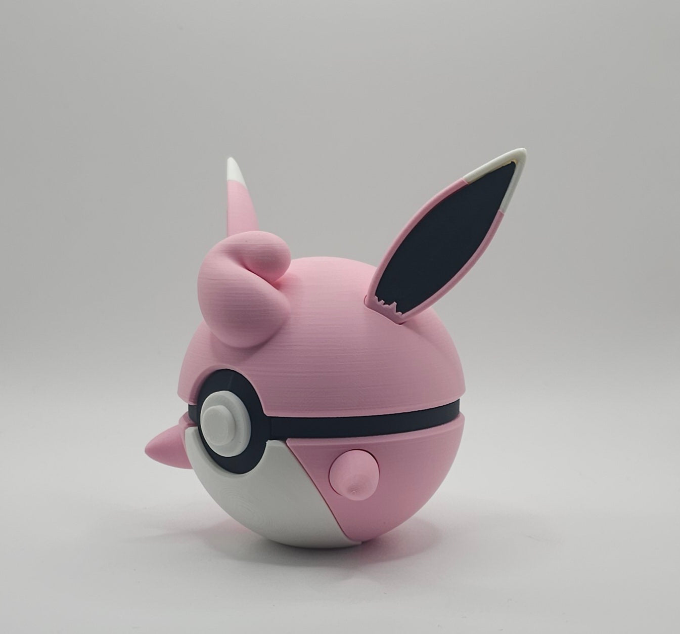 Pokemon Character Design - 3D Printed Pokeball - Wigglytuff - Unique Display Collectible