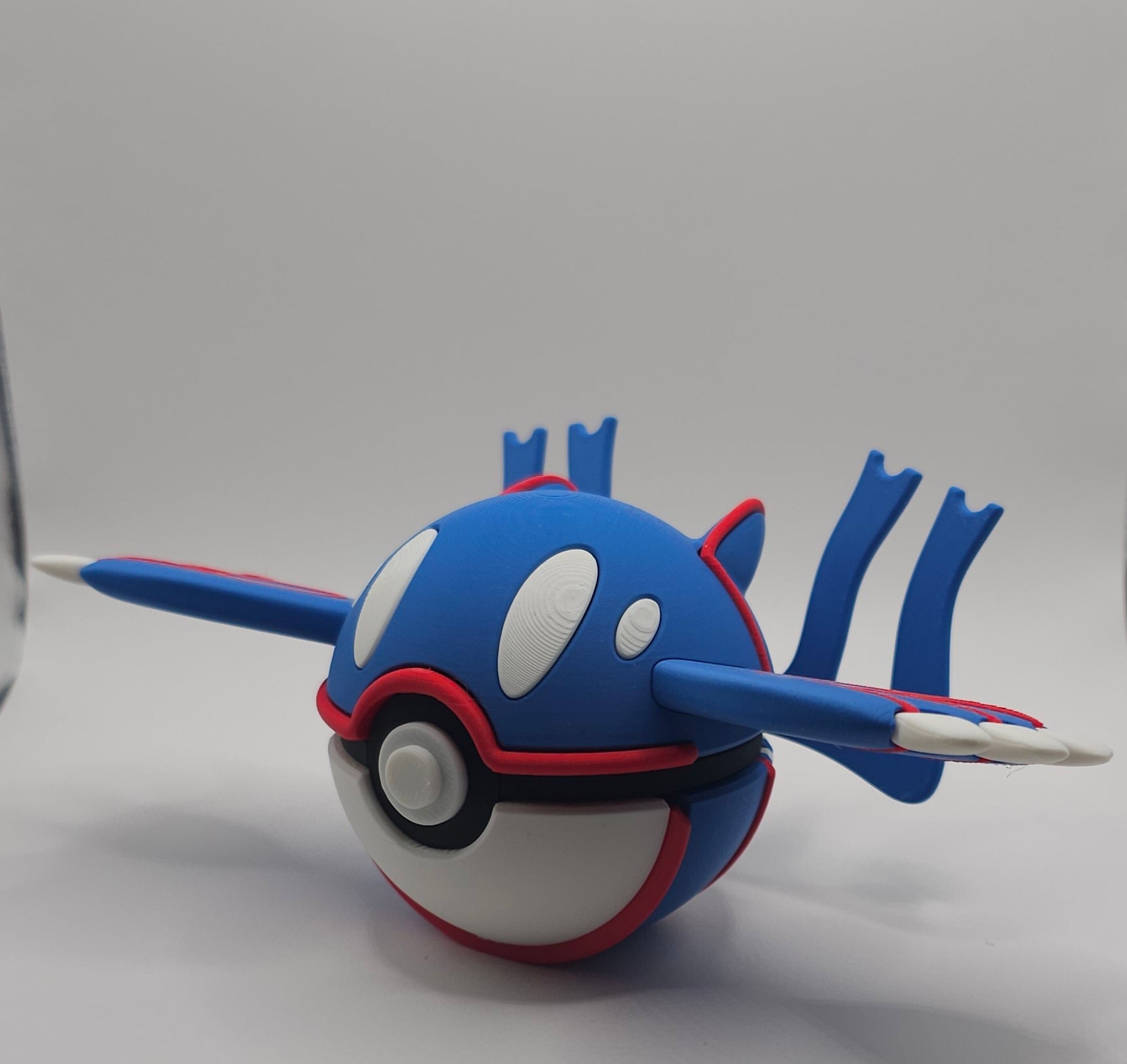 Pokemon Character Design 3D Printed Pokeball - Kyogre - Unique Display Collectible