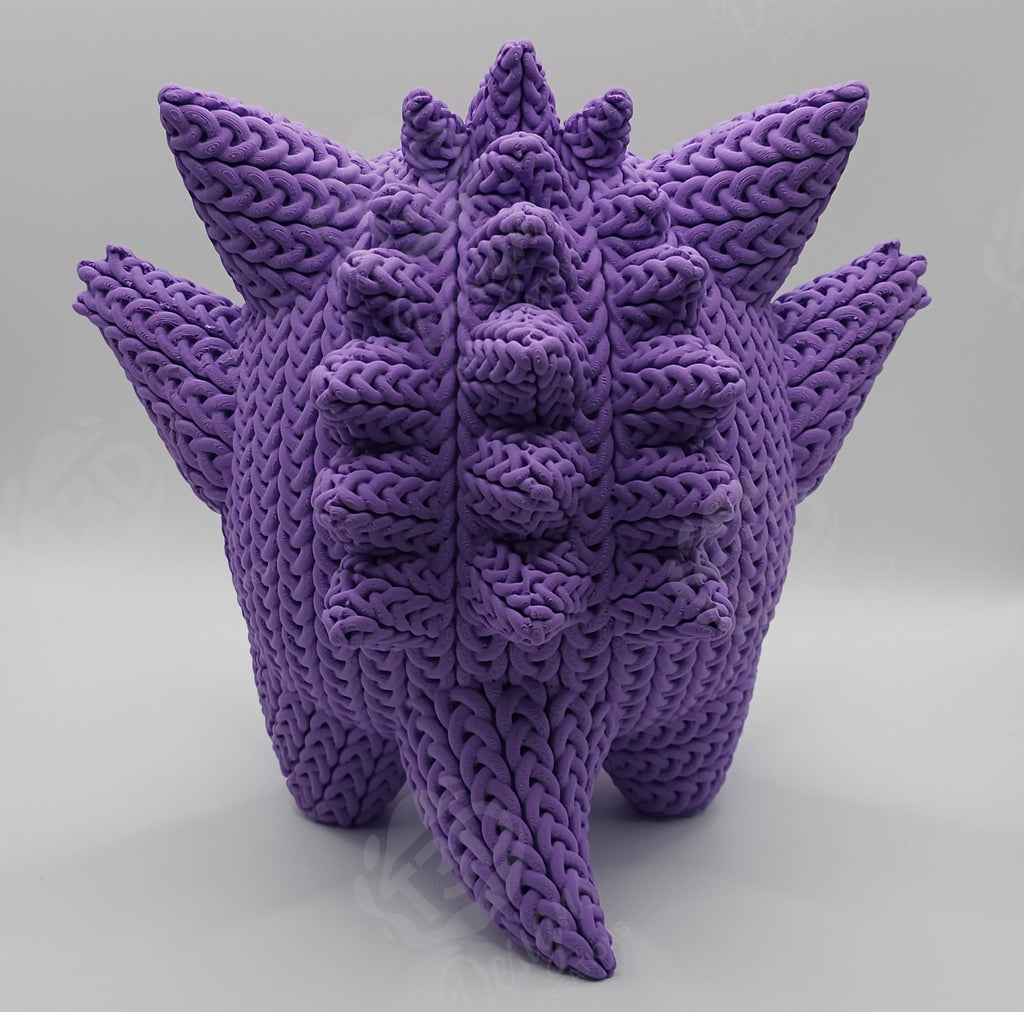 Gengar Knitted Design Figure