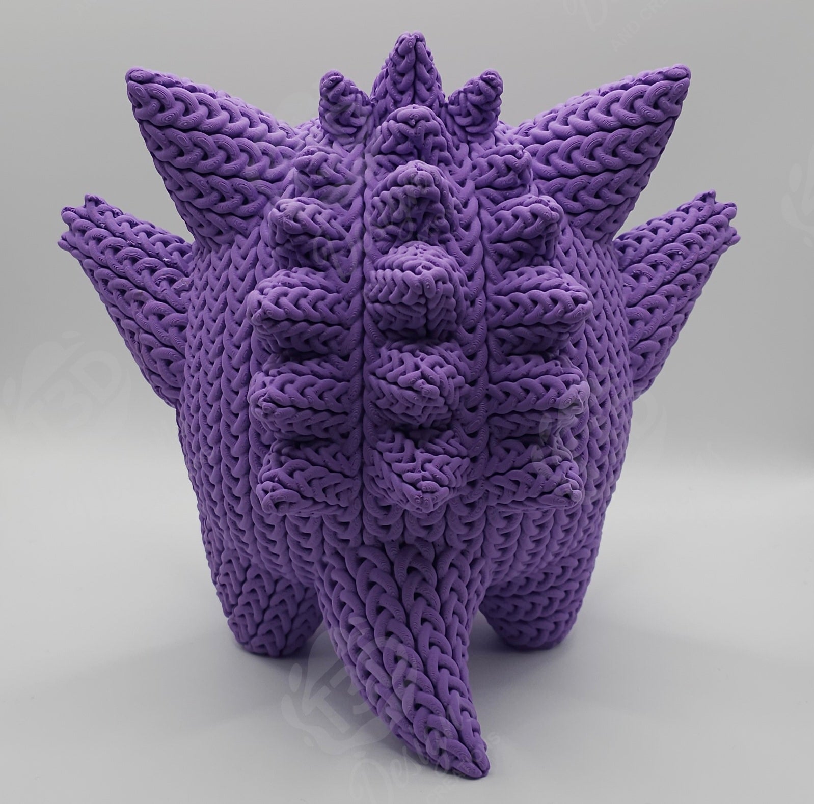 Gengar Knitted Design Figure