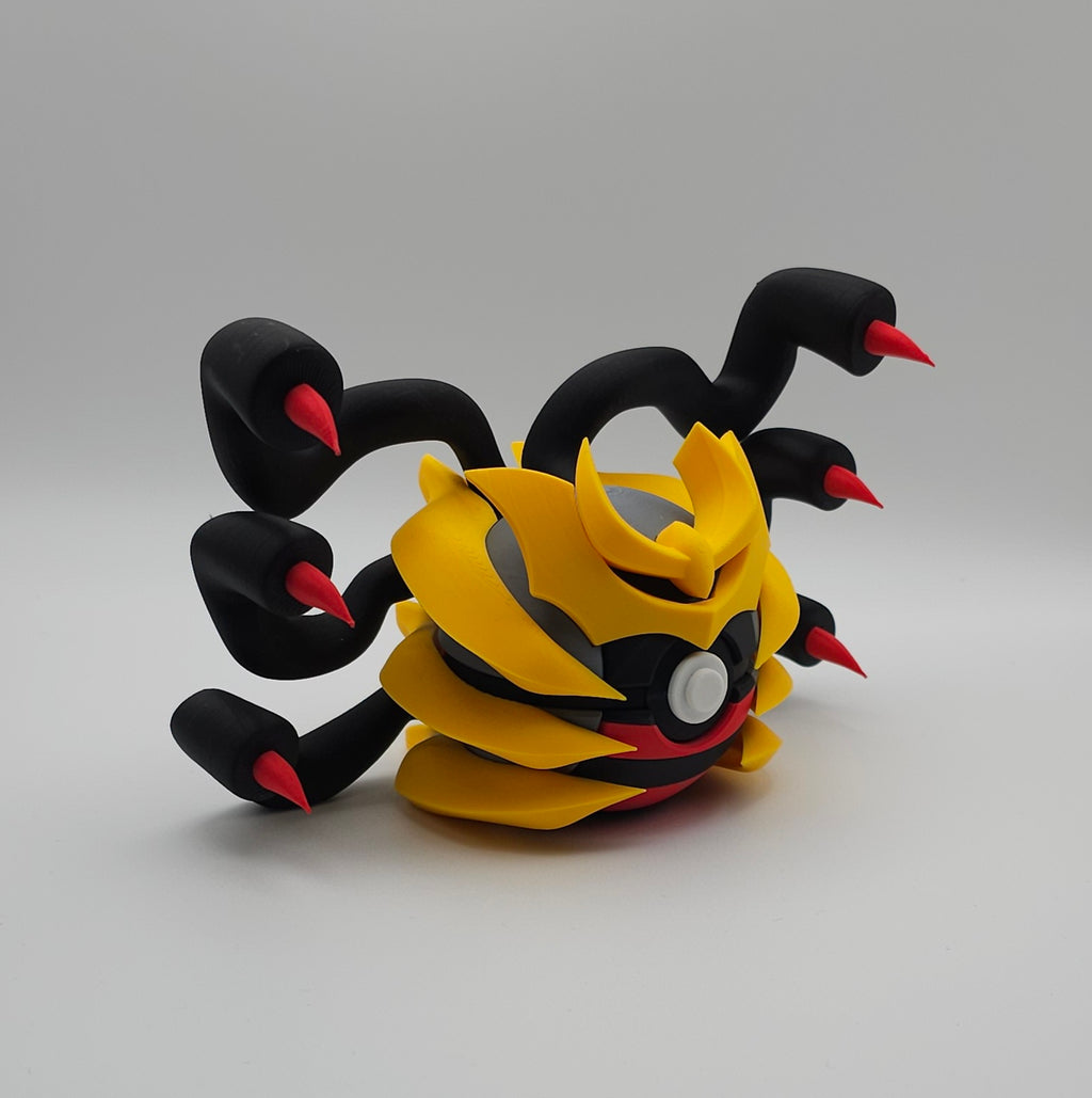 Pokemon Character Design- 3D Printed Pokeball- Origin Giratina- Unique Display Collectible