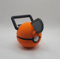 Chainsaw Man Character Pochita Design- 3D Printed Pokeball- Unique Display Collectible
