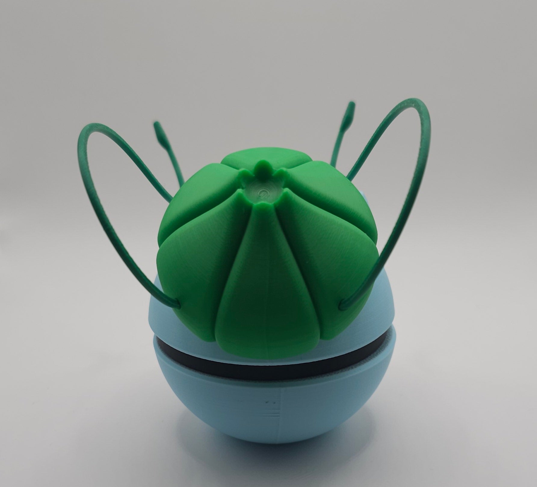 Pokemon Character Design 3D Printed Pokeball - Bulbasaur - Unique Display Collectible