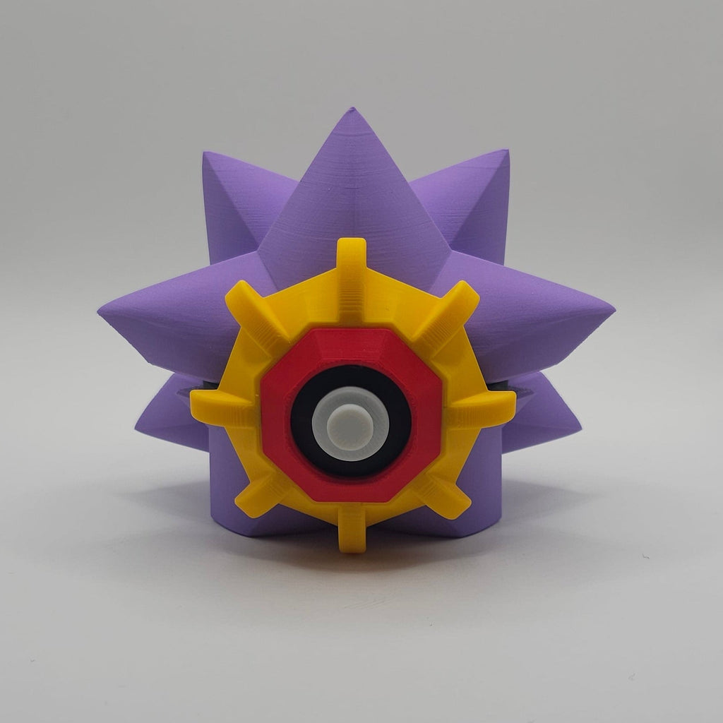 Pokemon Character Design- 3D Printed Pokeball- Starmie- Unique Display Collectible
