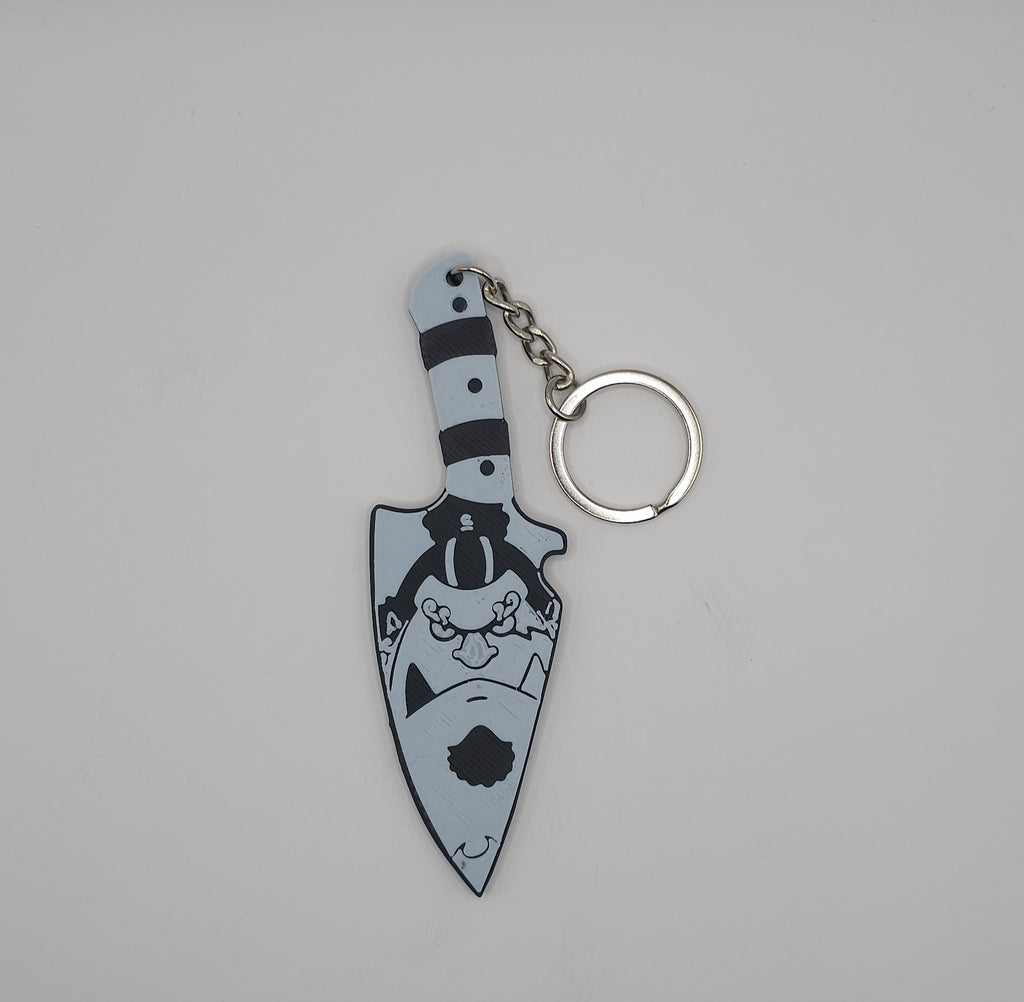 One Piece Character Inspired- 3D Printed Dagger Style Keychain- Unique Fan Art Collectible