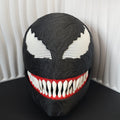 Venom Inspired Full Head Mask- 3D Printed Magnetised Back - Unique Fan Art Design