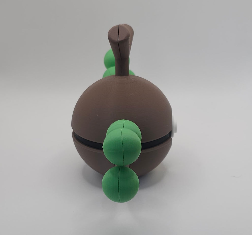 Pokemon Character Design- 3D Printed Pokeball- Sudowoodo- Unique Display Collectible