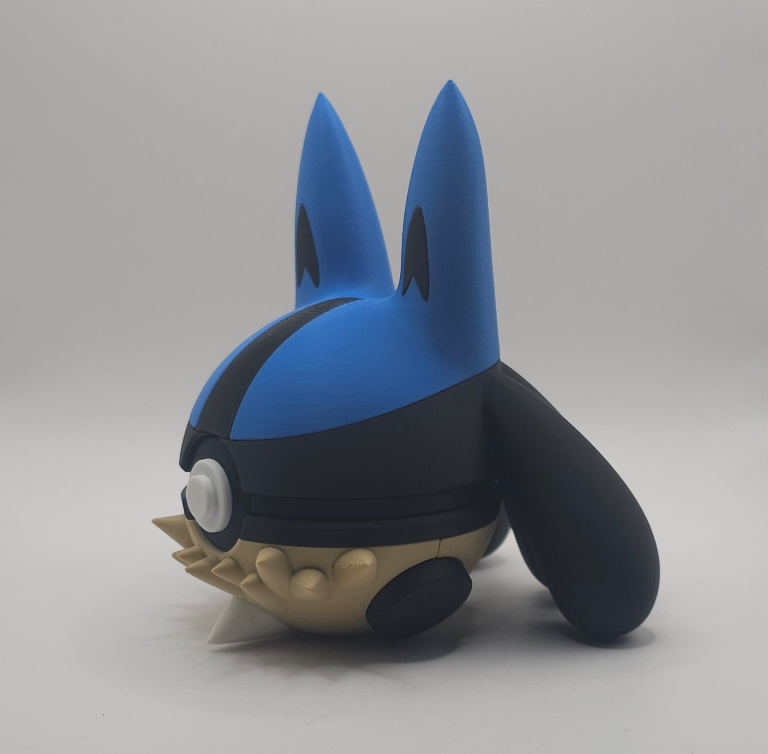 Pokemon Character Design 3D Printed Pokeball - Lucario - Unique Display Collectible