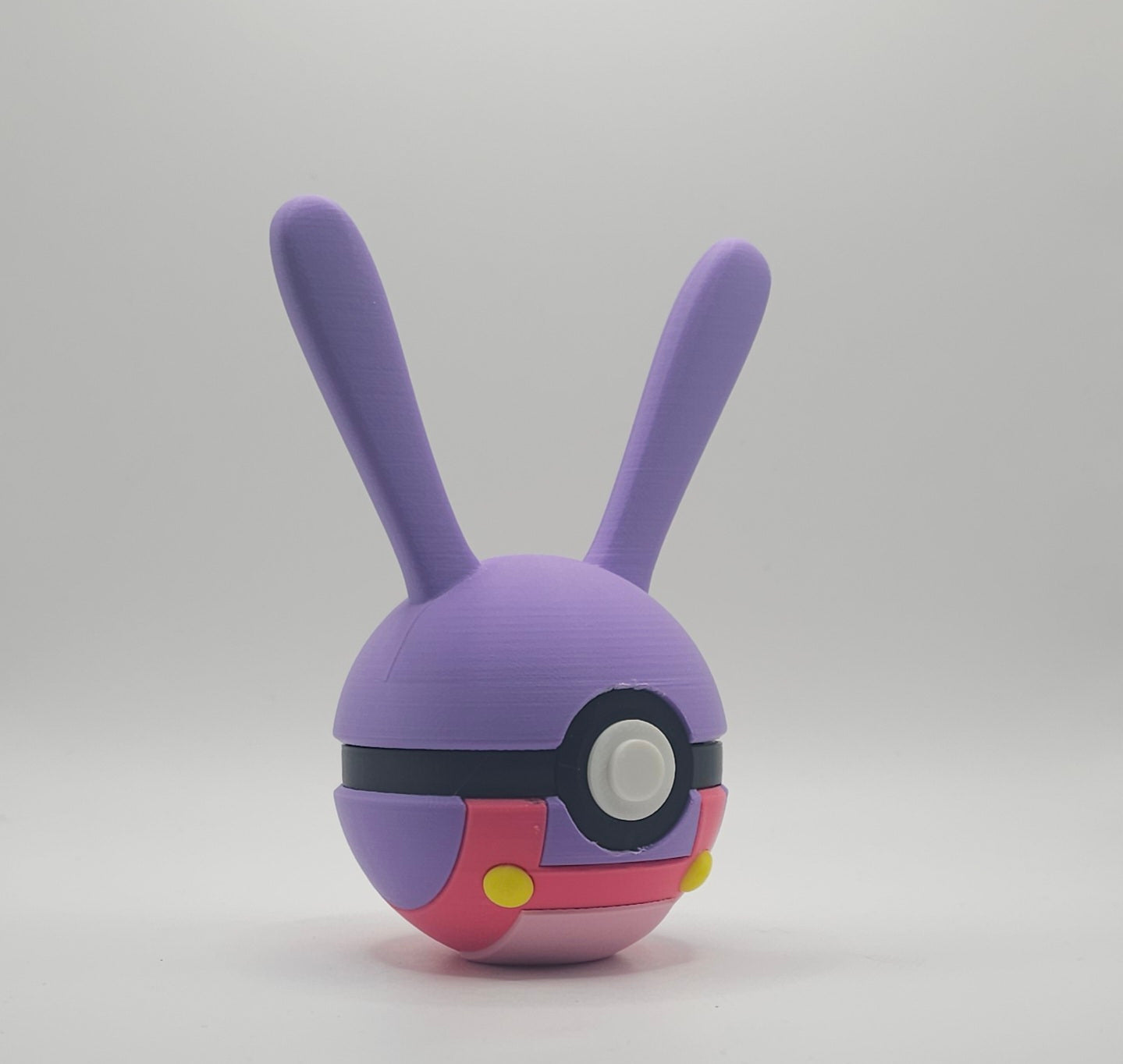 Digital Circus Character Design- 3D Printed Pokeball- Unique Display Collectible