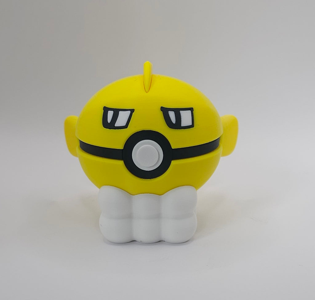 Pokemon Character Design- 3D Printed Pokeball- Tatsugiri- Unique Display Collectible