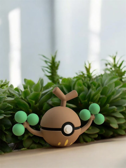 Pokemon Character Design- 3D Printed Pokeball- Sudowoodo- Unique Display Collectible