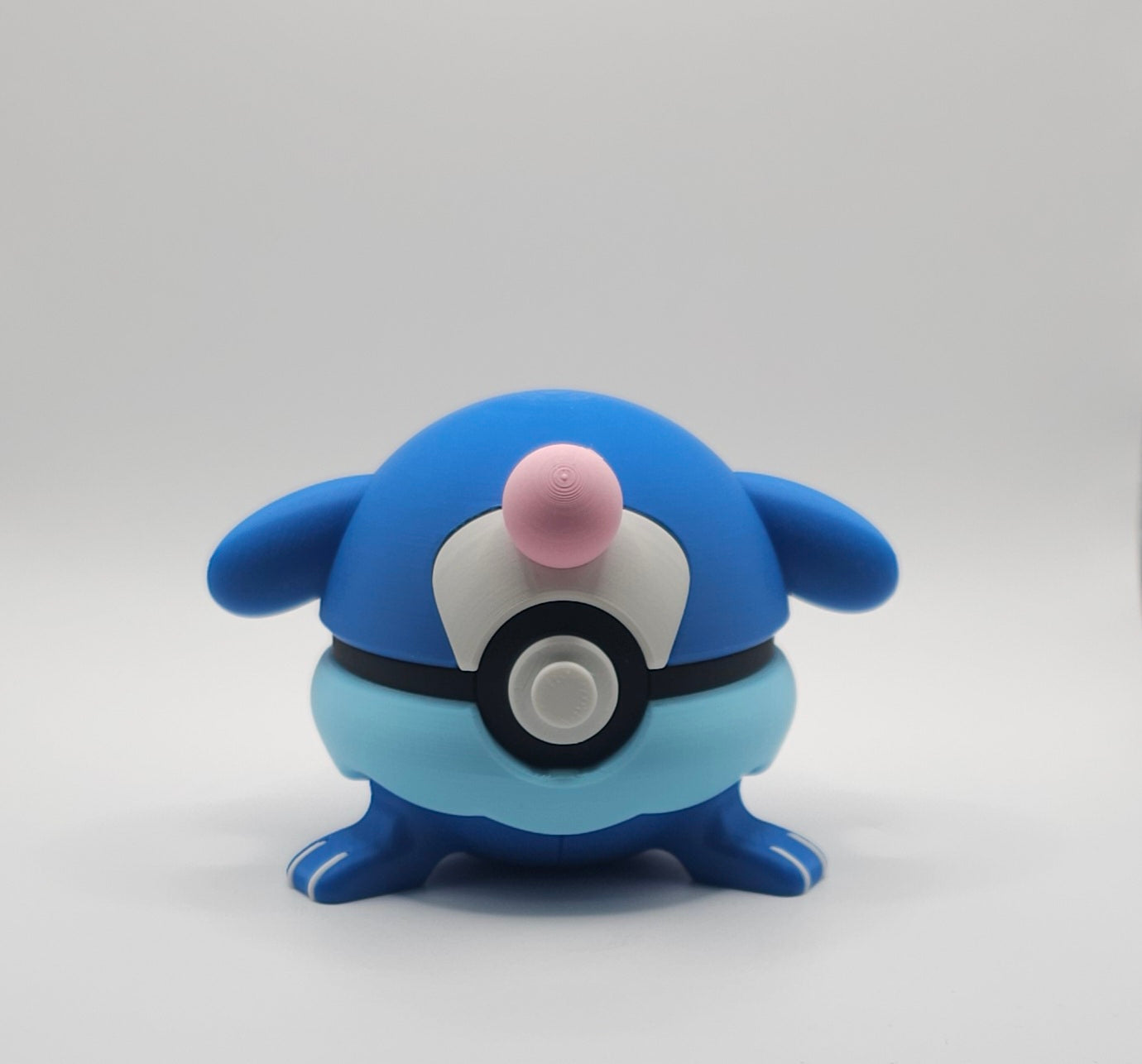 Pokemon Character Design- 3D Printed Pokeball- Popplio- Unique Display Collectible