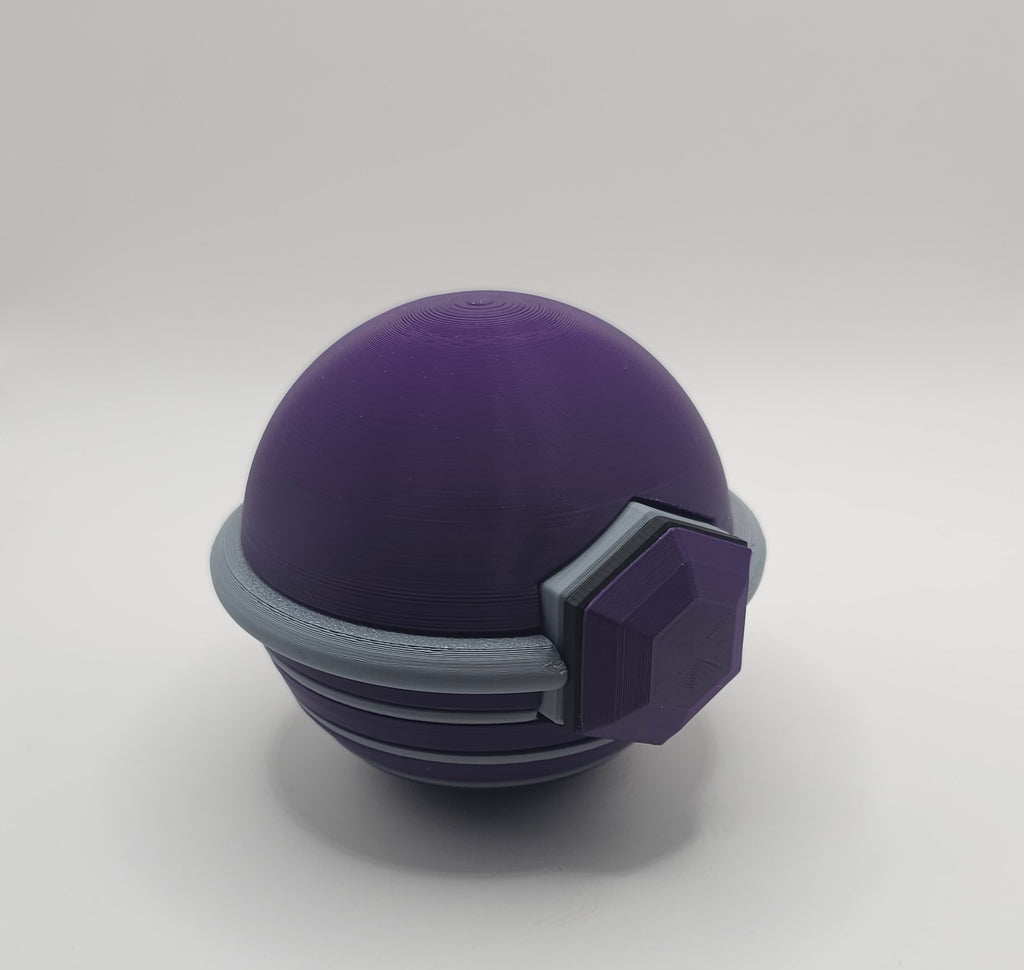 Pokemon 3D Printed Pokeball- Tera Orb Design- Unique Display Fan Art Collectible