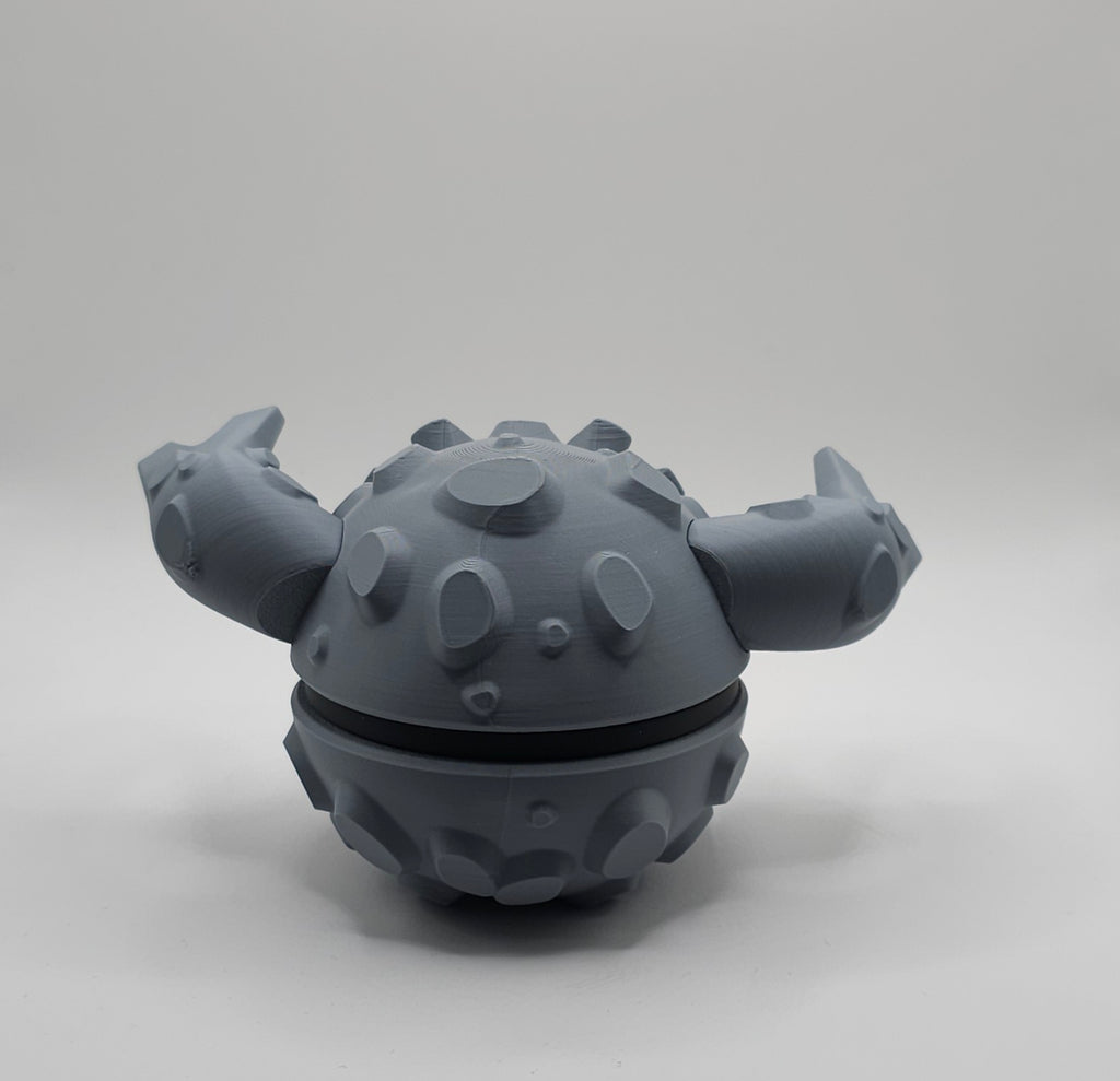 Pokemon Character Design- 3D Printed Pokeball- Graveler - Unique Display Collectible