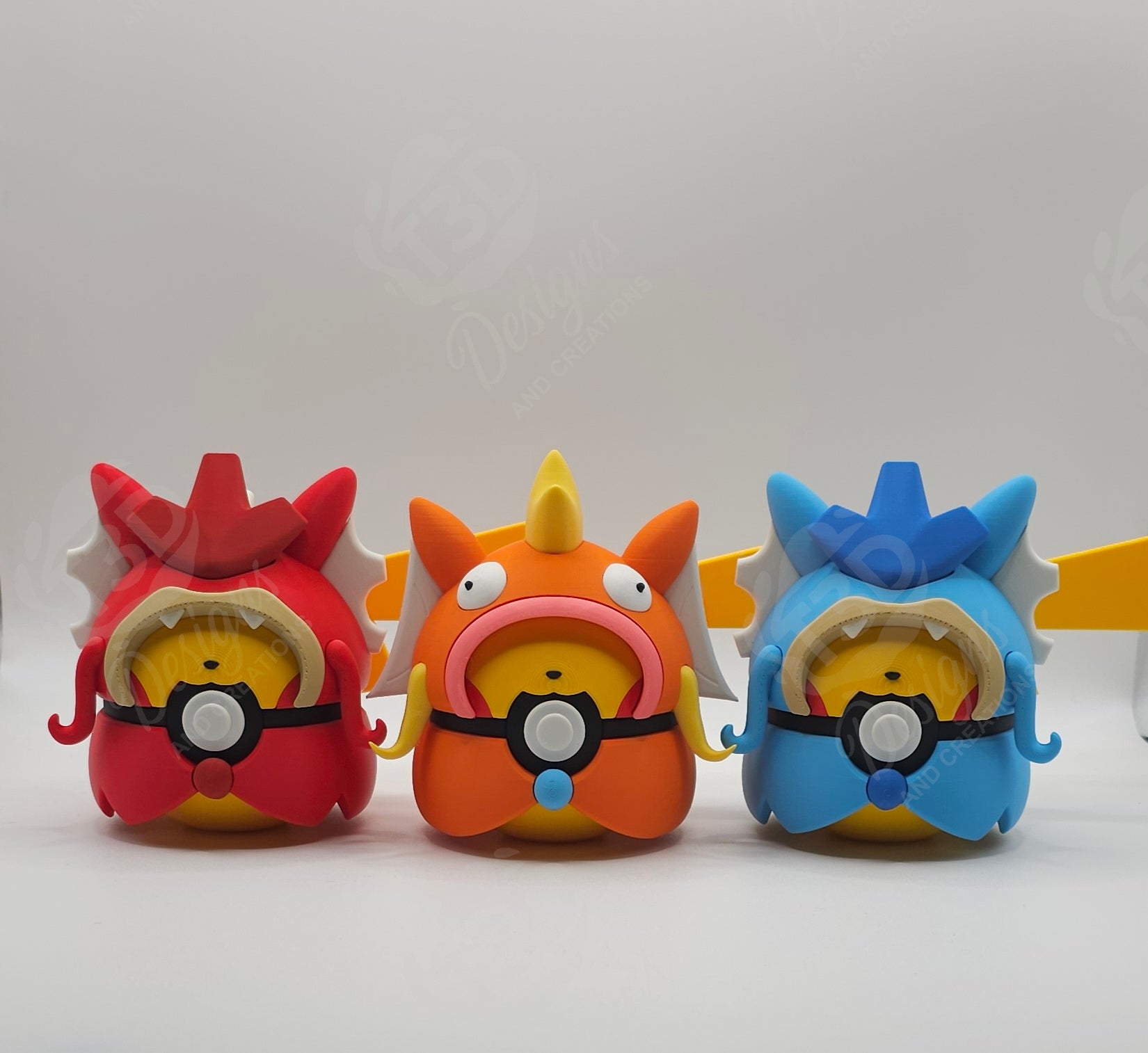 Pikachu Poncho- Magikarp & Gyarados