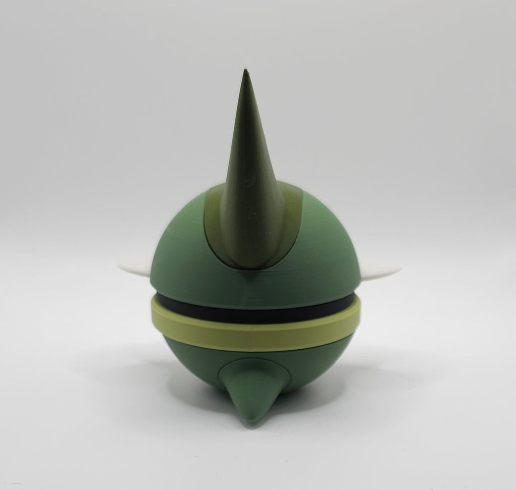 Pokemon Character Design - 3D Printed Pokeball- Axew- Unique Display Collectible
