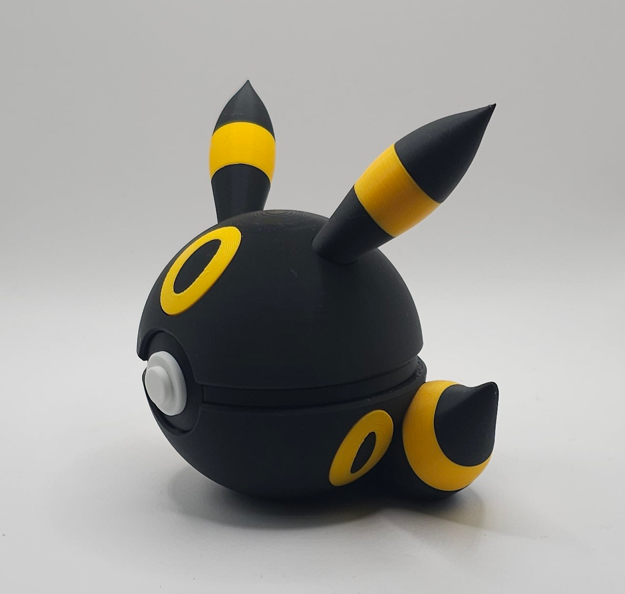 Pokemon Character Design- 3D Printed Pokeball - Umbreon- Unique Display Fan Art Collectible