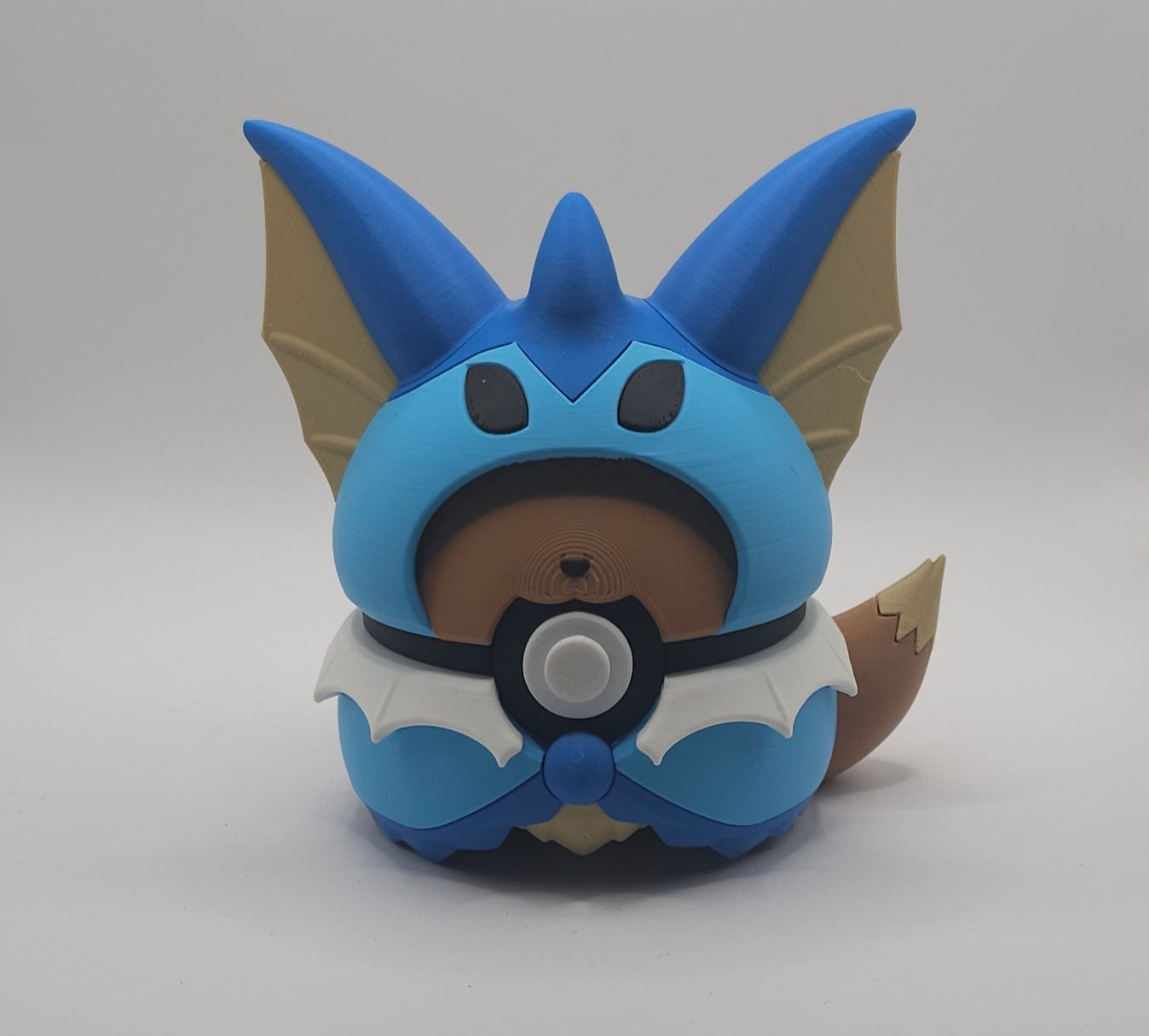 Pokemon Eeveelutions Poncho Design- 3D Printed Pokeball- Unique Display Fan Art Collectible