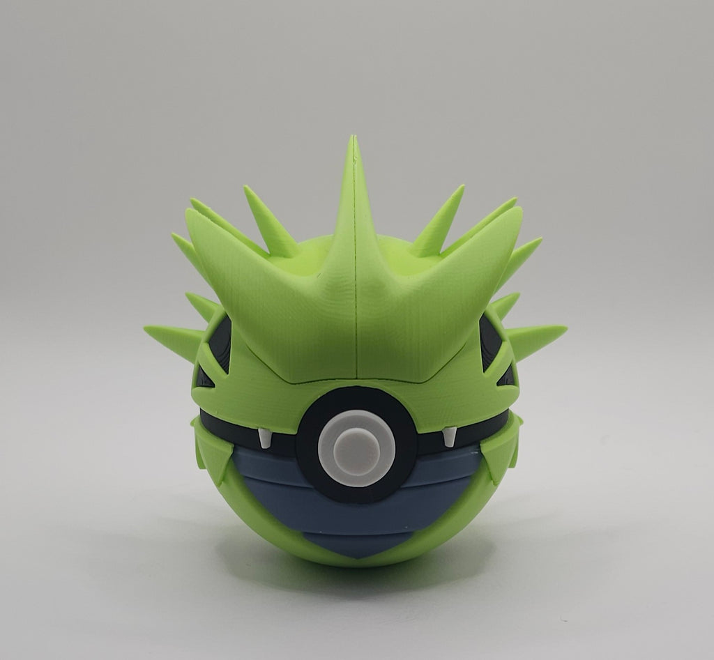 Pokemon Character Design - 3D Printed Pokeball - Tyranitar - Unique Display Collectible