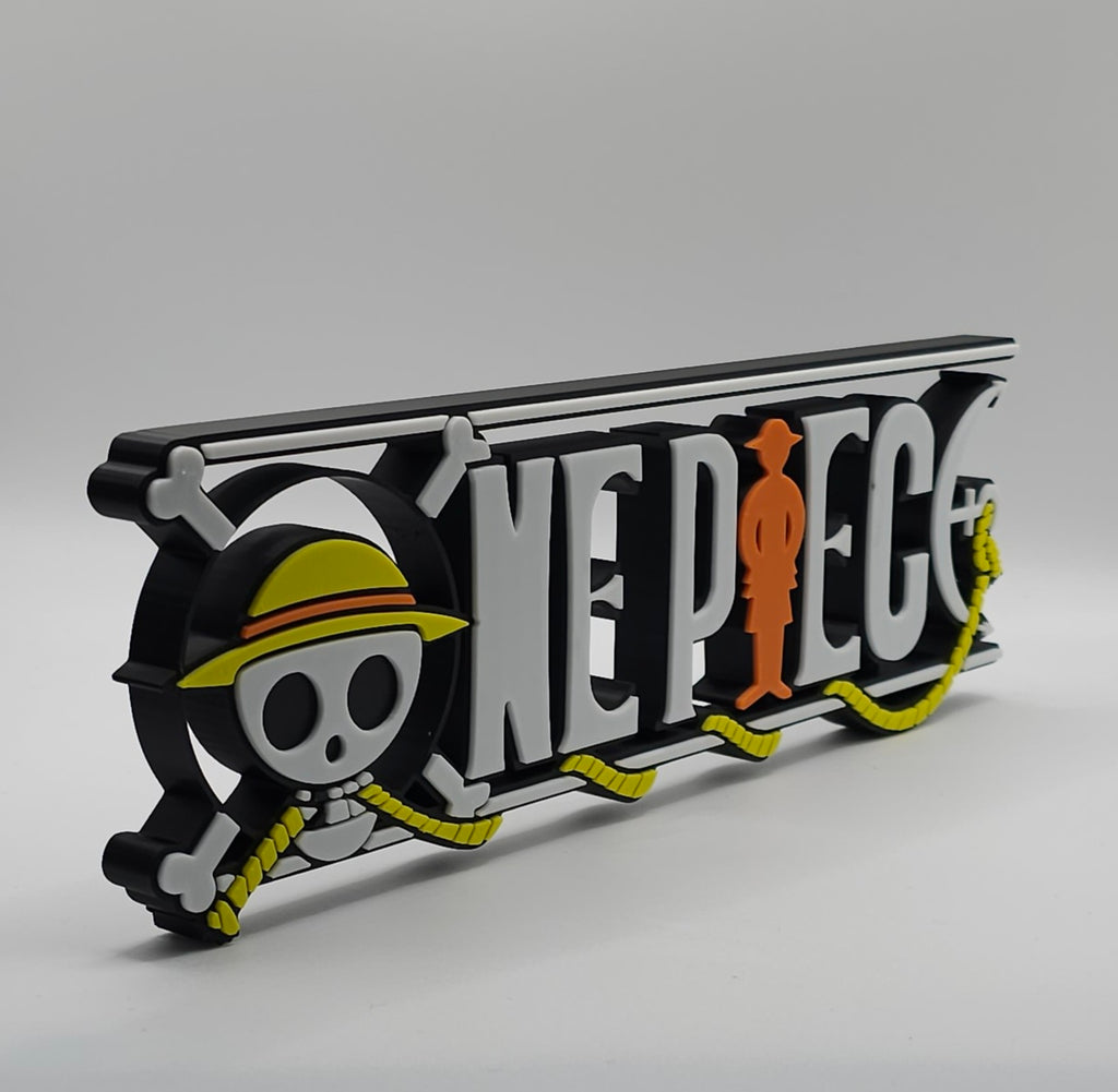 One Piece Inspired Freestanding Decor- 3D Printed- Unique Display Fan Art Collectible