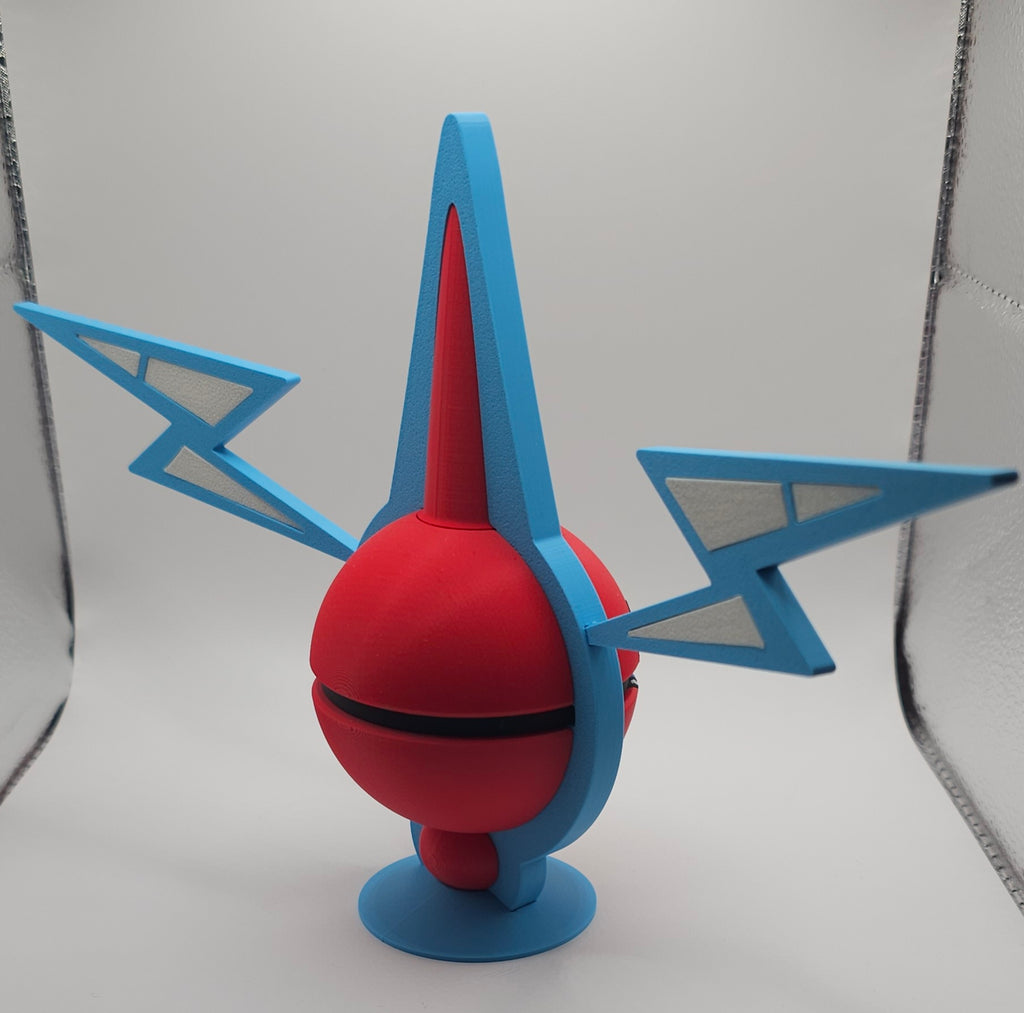 Pokemon Character Design- 3D Printed Pokeball- Rotom- Unique Display Collectible