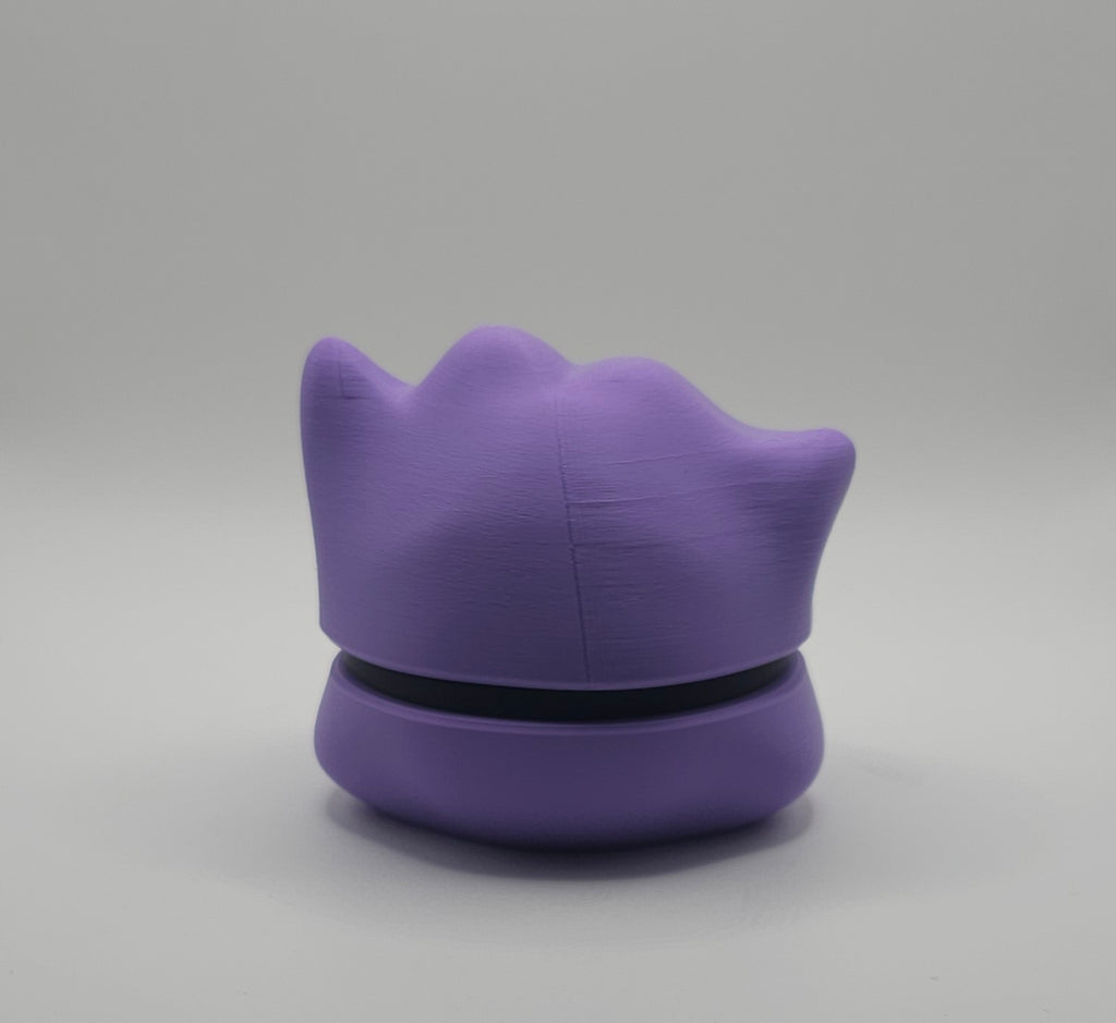 Pokemon Character Design 3D Printed Pokeball - Ditto - Unique Display Collectible