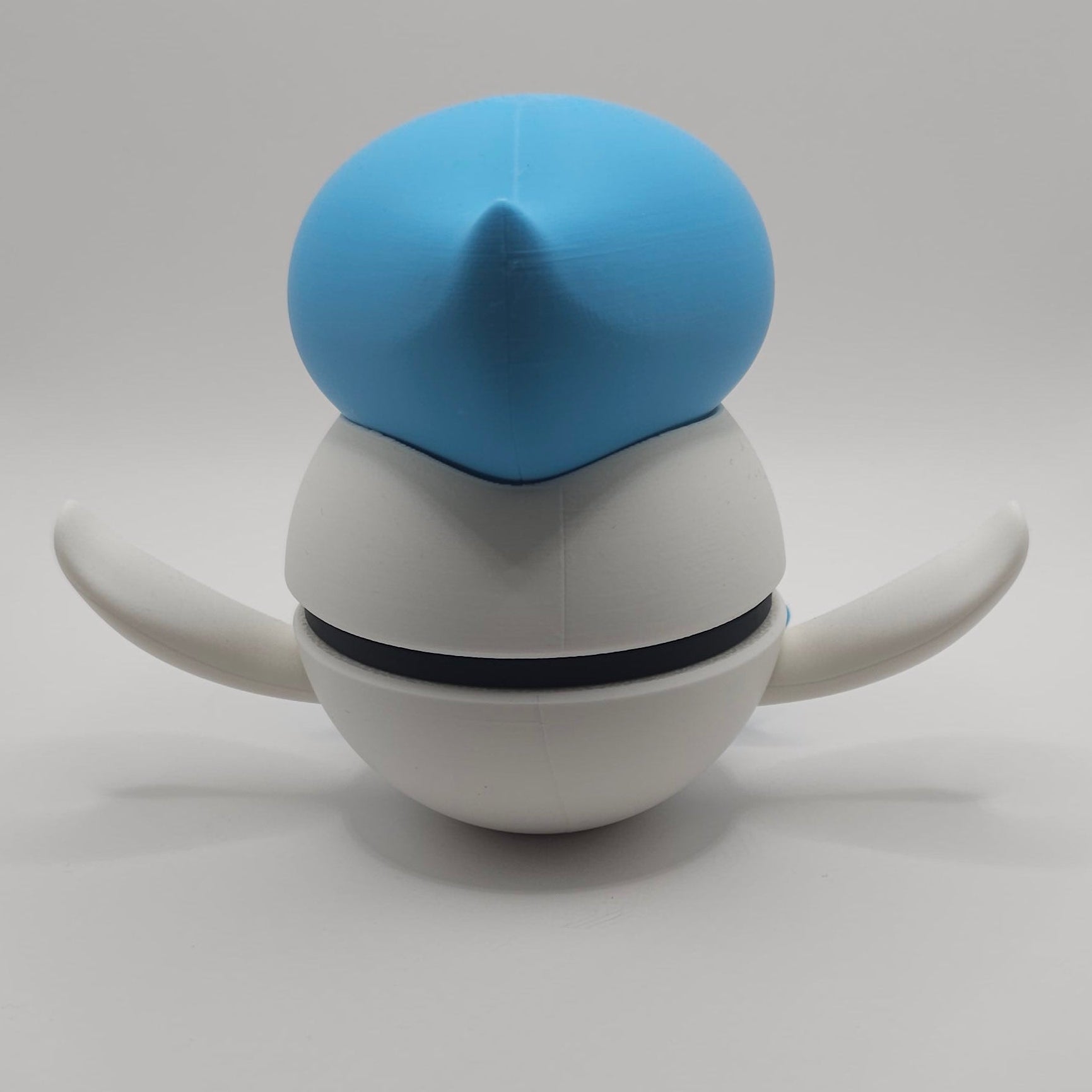 Pokemon Character Design- 3D Printed Pokeball- Quaxly- Unique Display Collectible