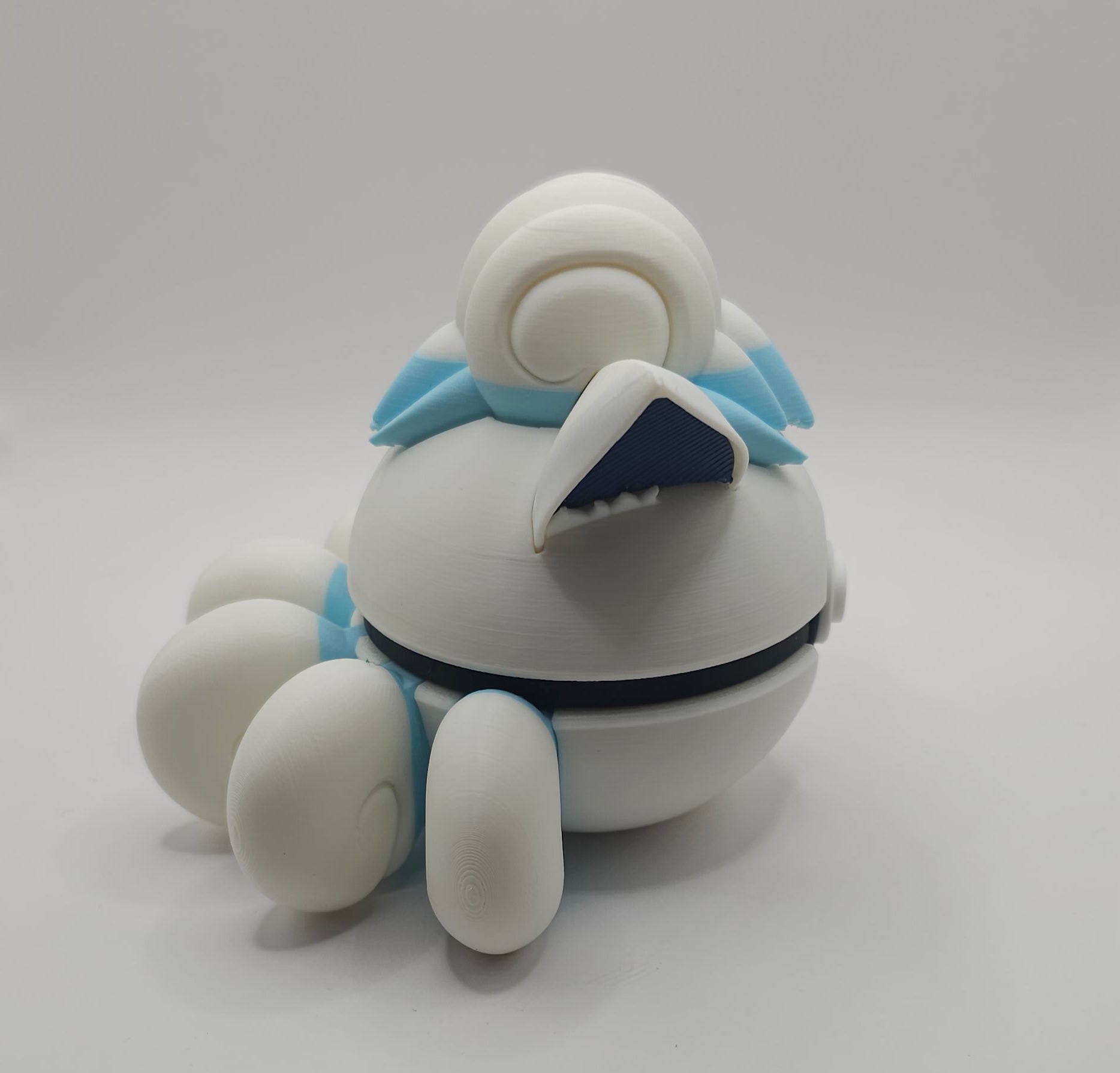 Pokemon Character Design 3D Printed Pokeball - Vulpix - Unique Display Collectible