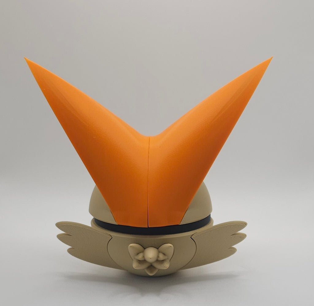 Pokemon Character Design- 3D Printed Pokeball- Victini- Unique Display Collectible