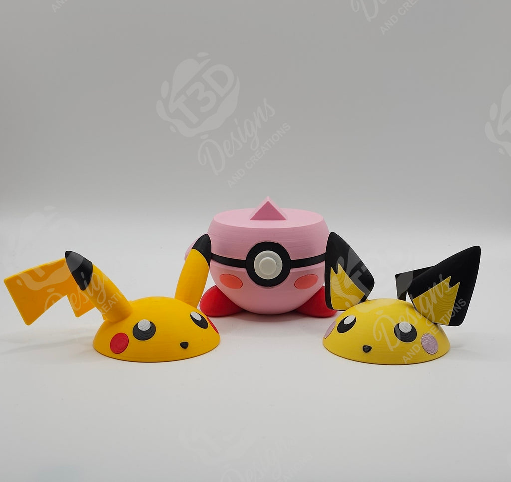 Kirby x Pokemon Interchangeable Hats