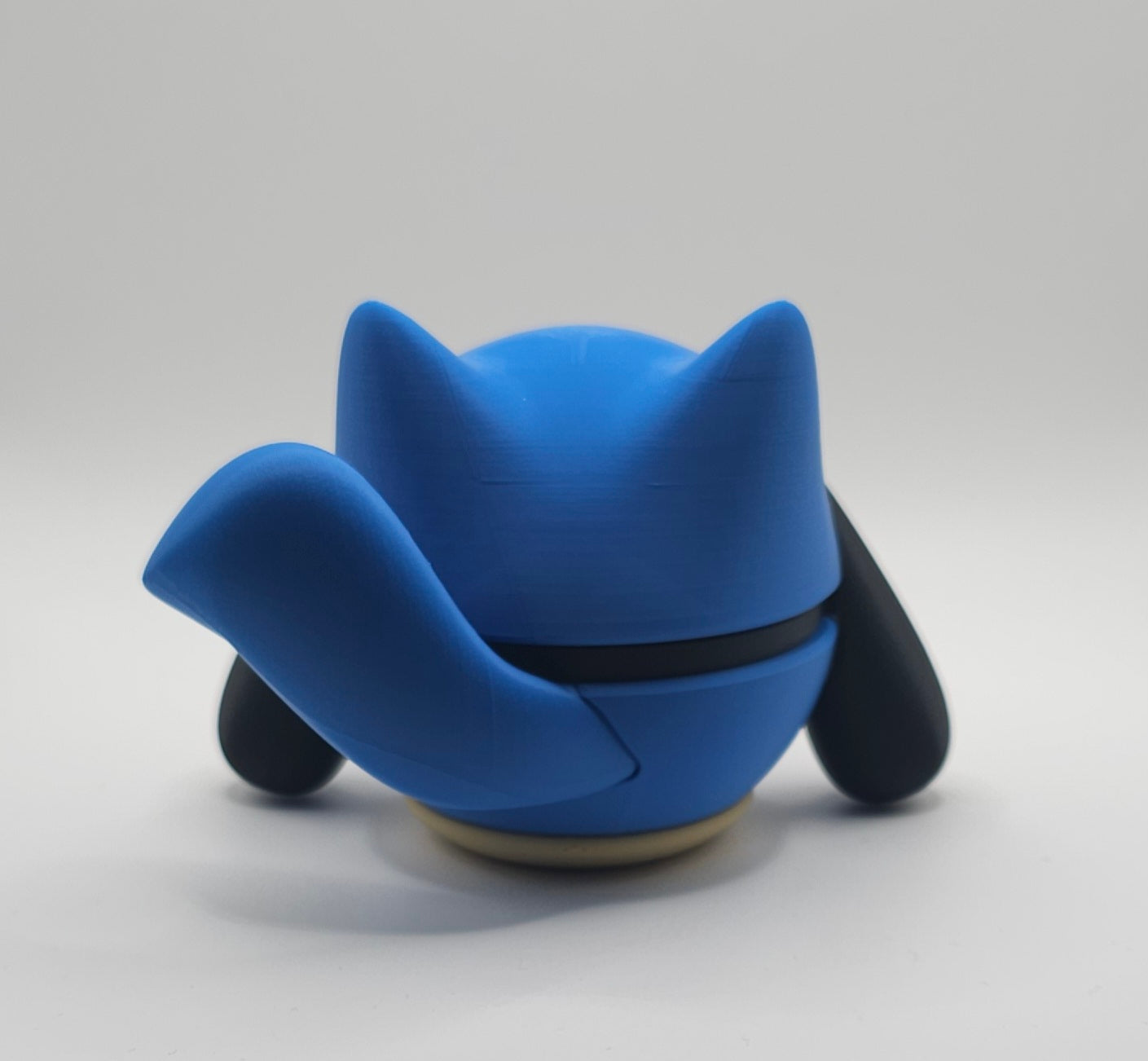 Pokemon Character Design- 3D Printed Pokeball- Riolu- Unique Display Collectible