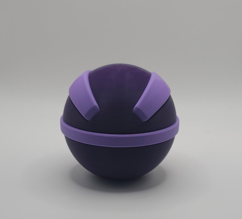 Pokemon 3D Printed Pokeball- Clone Ball Design- Unique Fan Art Collectible