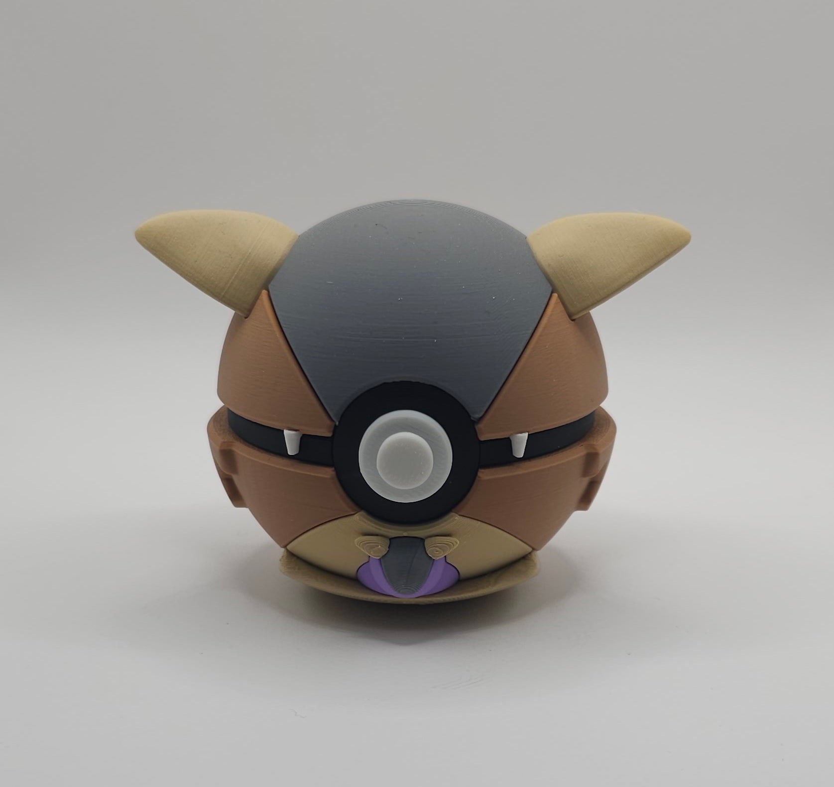 Pokemon Character Design- 3D Printed Pokeball- Kangaskhan- Unique Display Collectible
