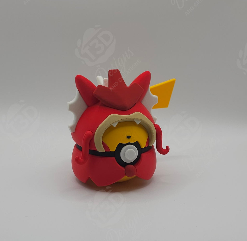 Pikachu Poncho- Magikarp & Gyarados