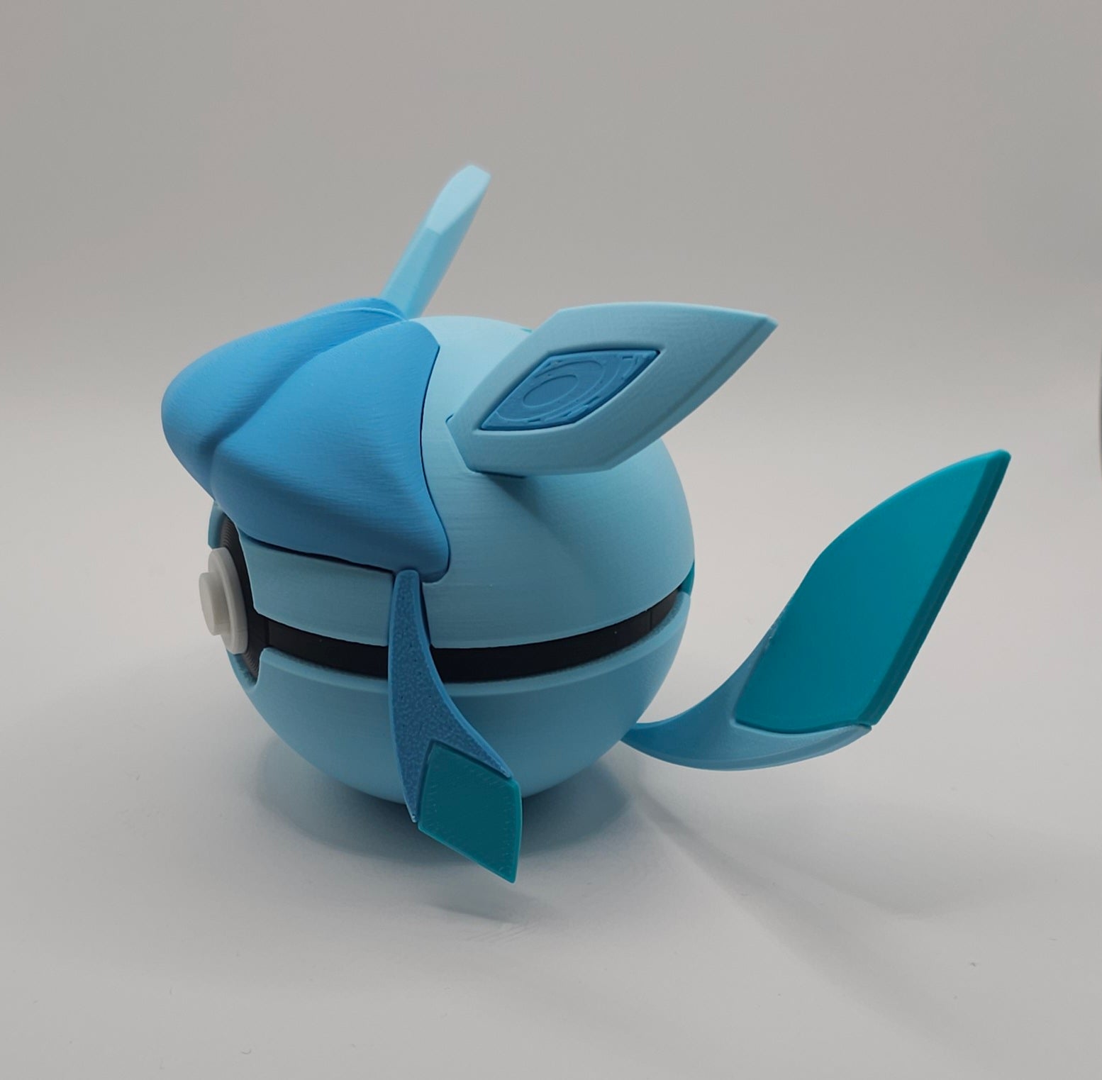 Pokemon Character Design 3D Printed Pokeball - Glaceon - Unique Display Collectible