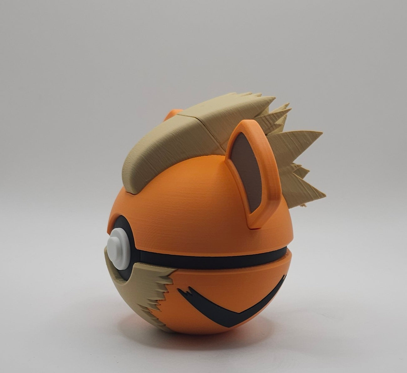 Pokemon Character Design 3D Printed Pokeball- Growlithe - Unique Display Collectible