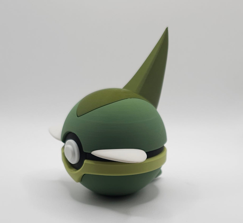 Pokemon Character Design - 3D Printed Pokeball- Axew- Unique Display Collectible