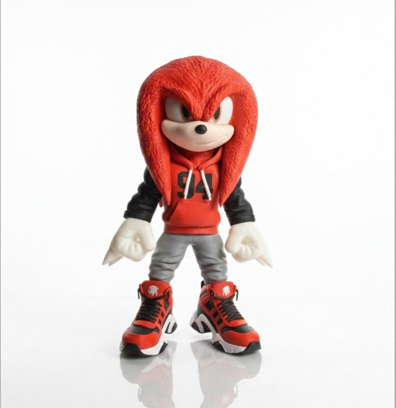 Urban Style Spiky Fist Inspired- 3D Printed Figure- Unique Display Collectible