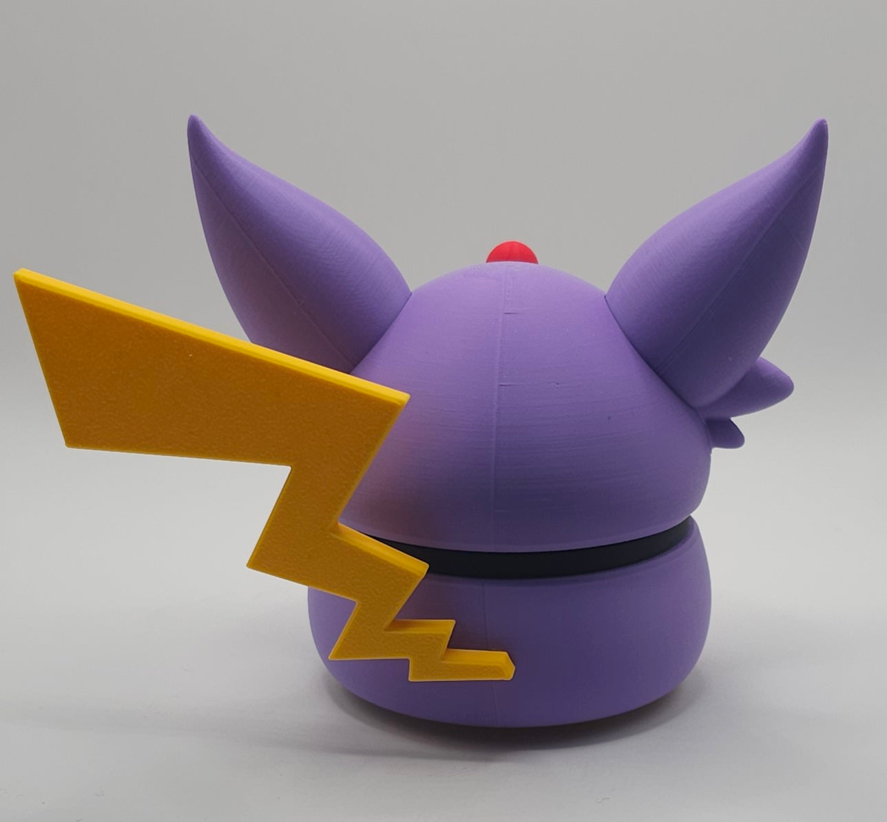 Pokemon Pikachu-Umbreon Poncho Design- 3D Printed Pokeball- Unique Display Fan Art Collectible