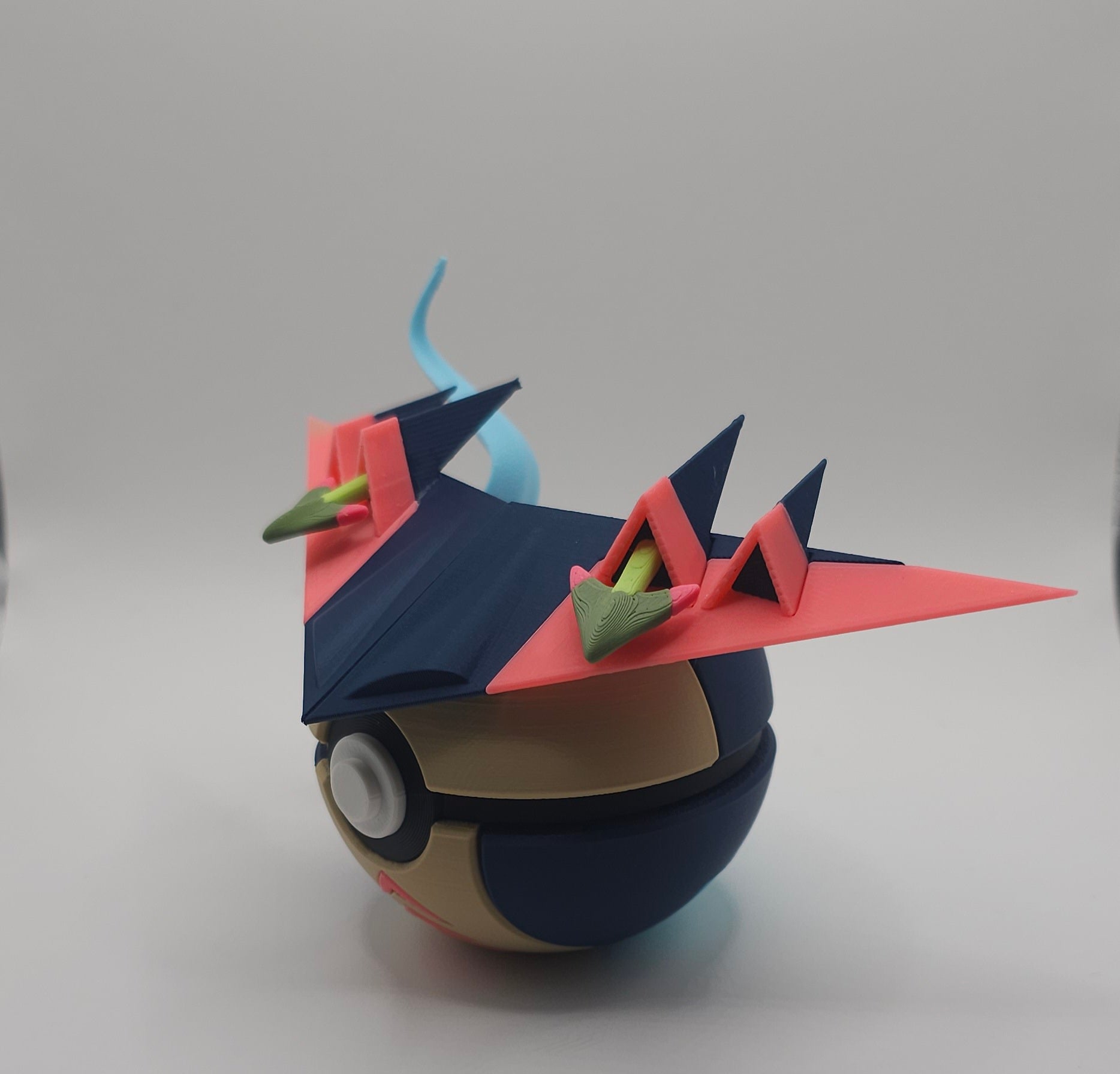 Pokemon Character Design 3D Printed Pokeball - Dragapult - Unique Display Collectible