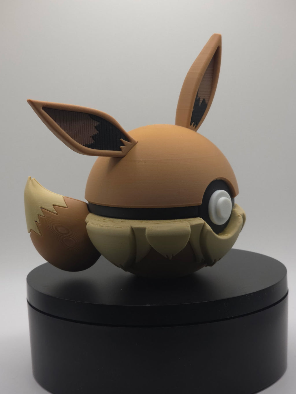 Pokemon Character Design- 3D Printed Pokeball - Eevee - Unique Display Collectible