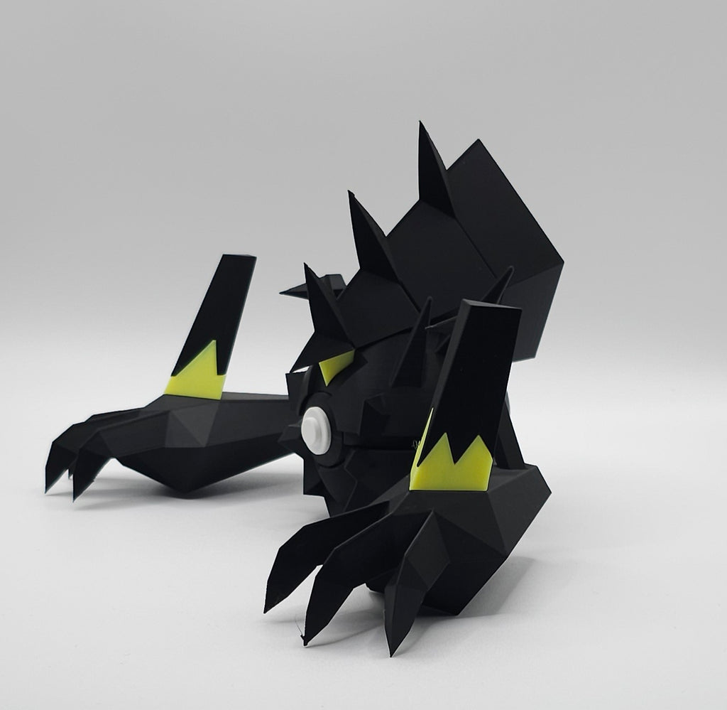 Pokemon Character Design- 3D Printed Pokeball- Necrozma- Unique Display Collectible