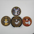 Eevee & Eeveelutions Coaster Set with Holder