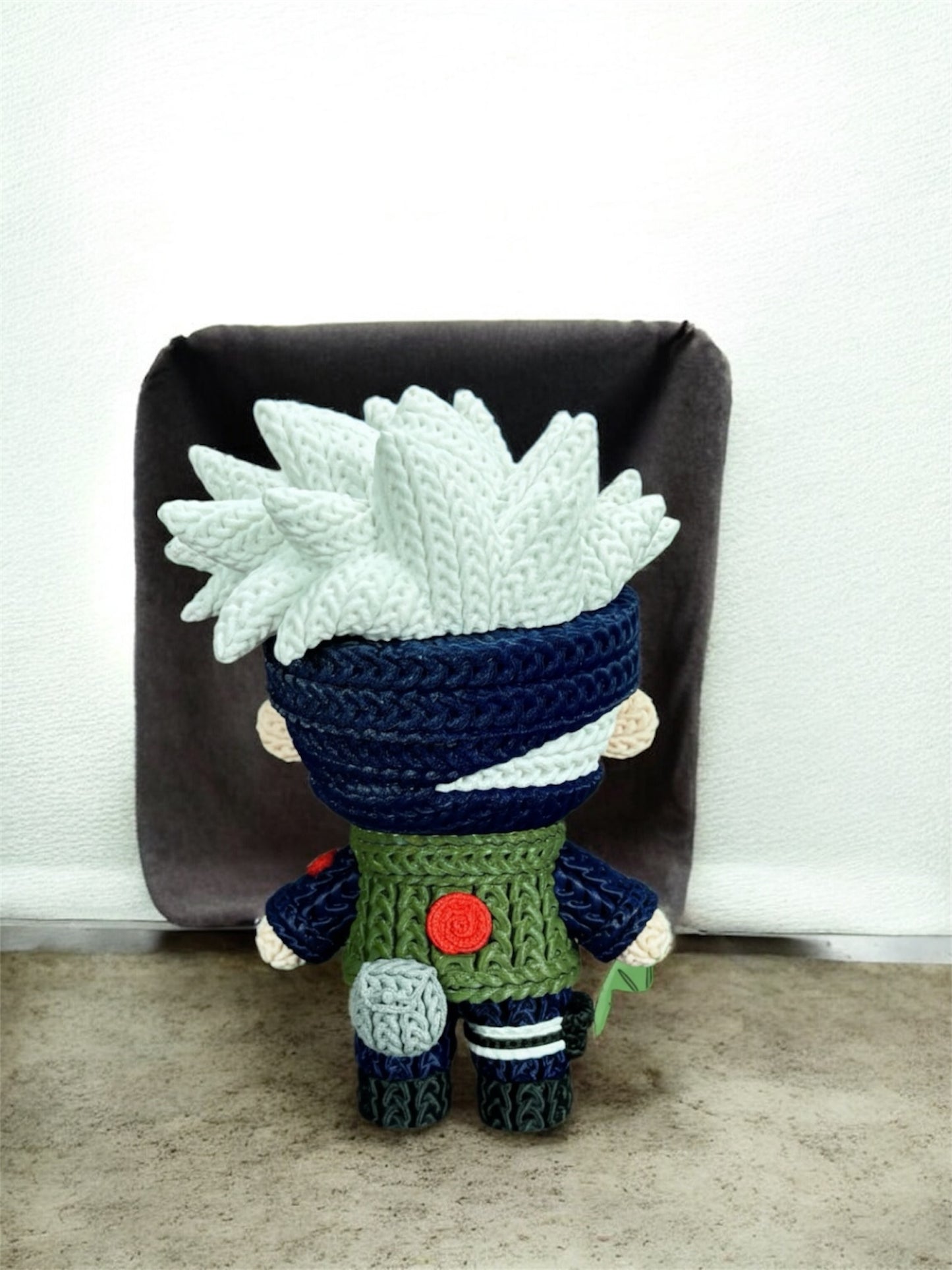 Knitted Design - 3D Printed Naruto inspired Character Figures - Unique Display Collectibles