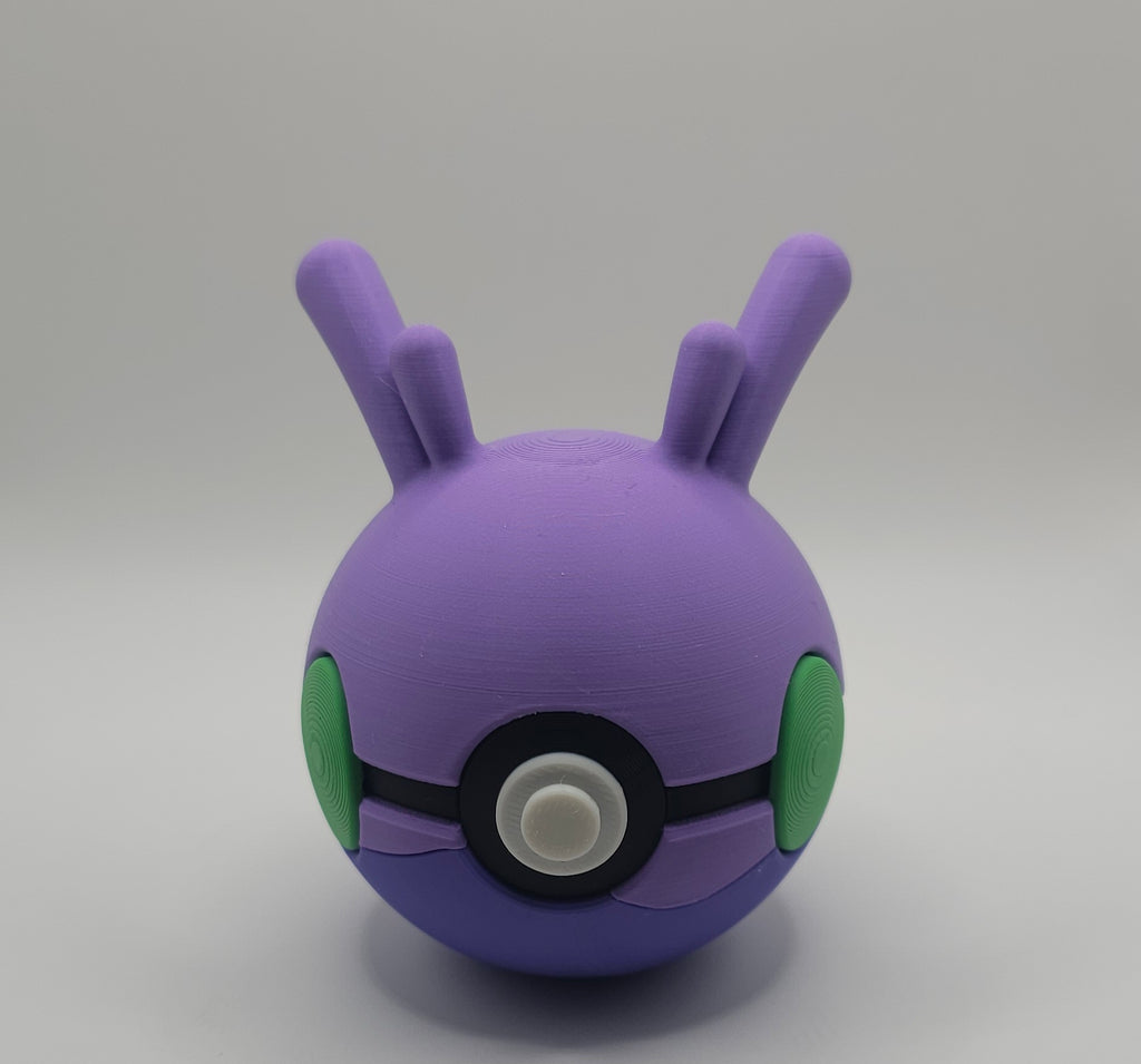 Pokemon Character Design - 3D Printed Pokeball - Goomy - Unique Display Collectible