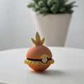 Pokemon Character Design- 3D Printed Pokeball- Torchic- Unique Display Collectible