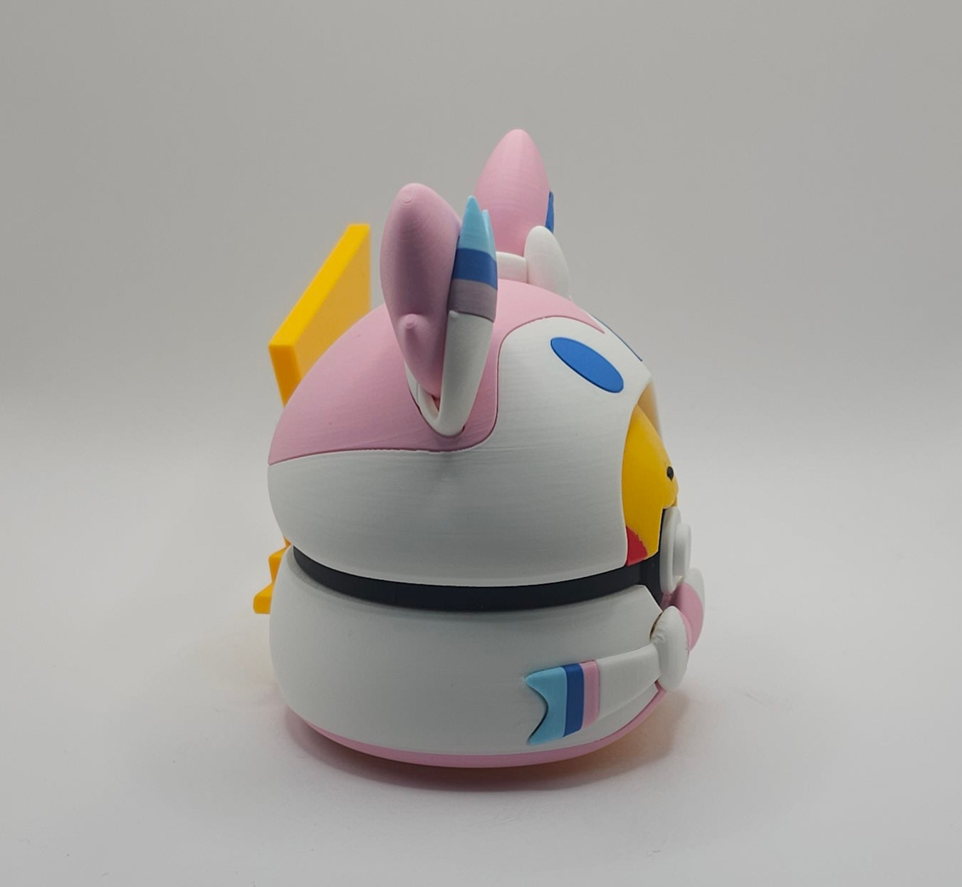 Pokemon Pikachu-Umbreon Poncho Design- 3D Printed Pokeball- Unique Display Fan Art Collectible