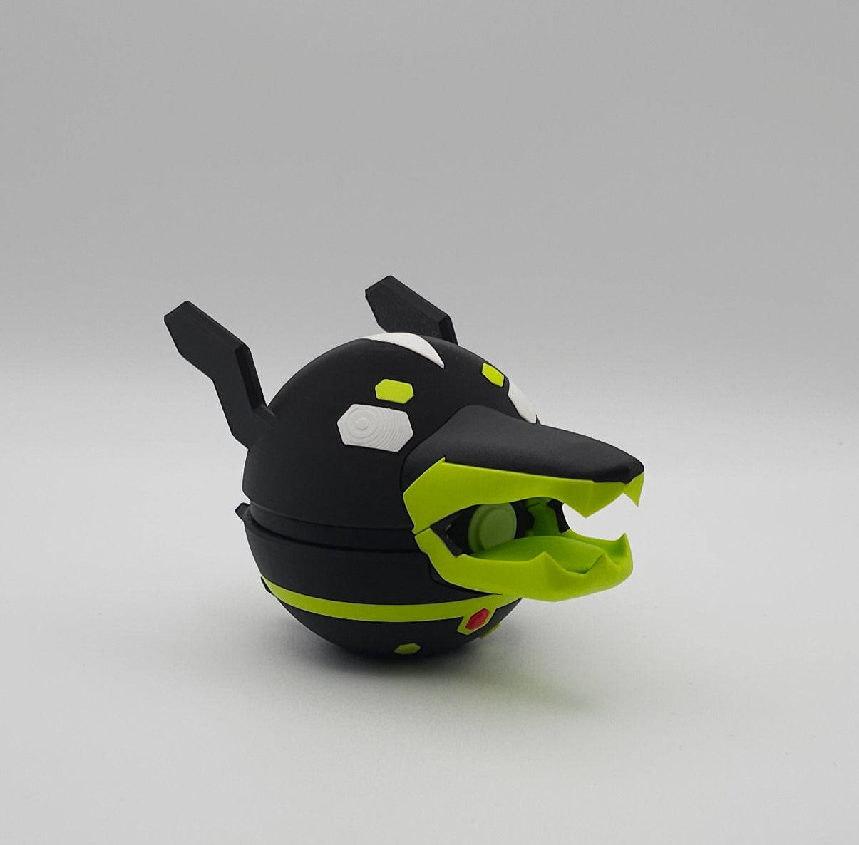 Pokemon Character Design- 3D Printed Pokeball- Zygarde 10% Form- Unique Display Collectible