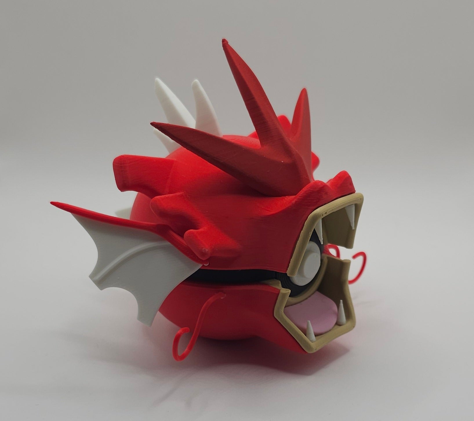 Pokemon Character Design 3D Printed Pokeball - Gyarados - Unique Display Collectible