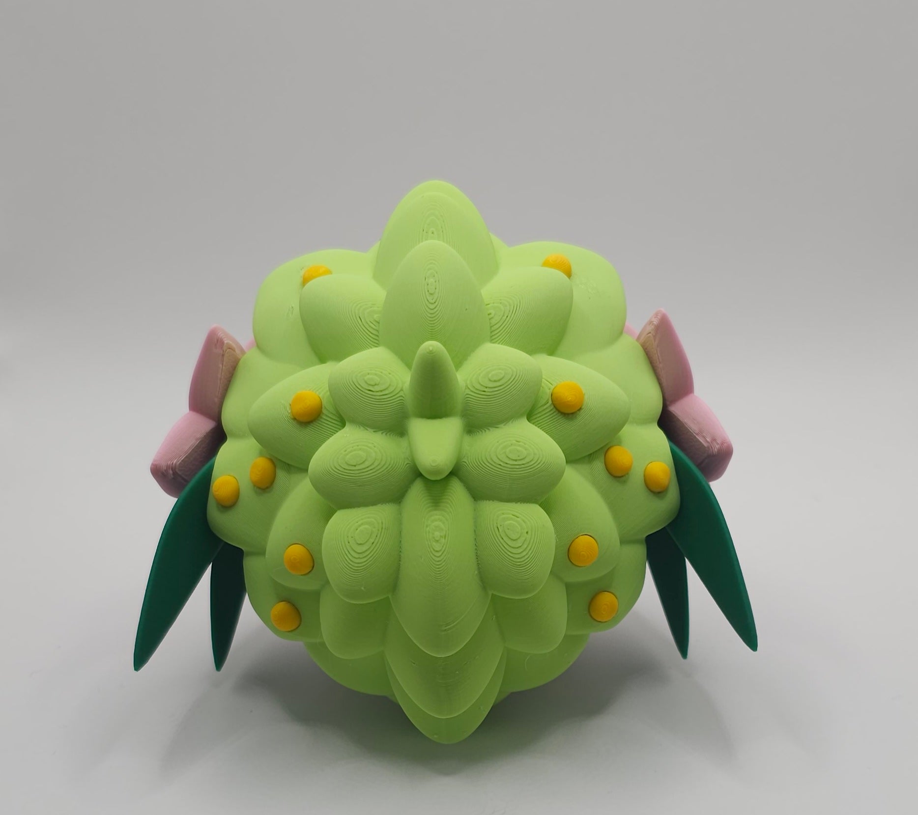 Pokemon Character Design- 3D Printed Pokeball- Shaymin (Land Form)- Unique Display Collectible